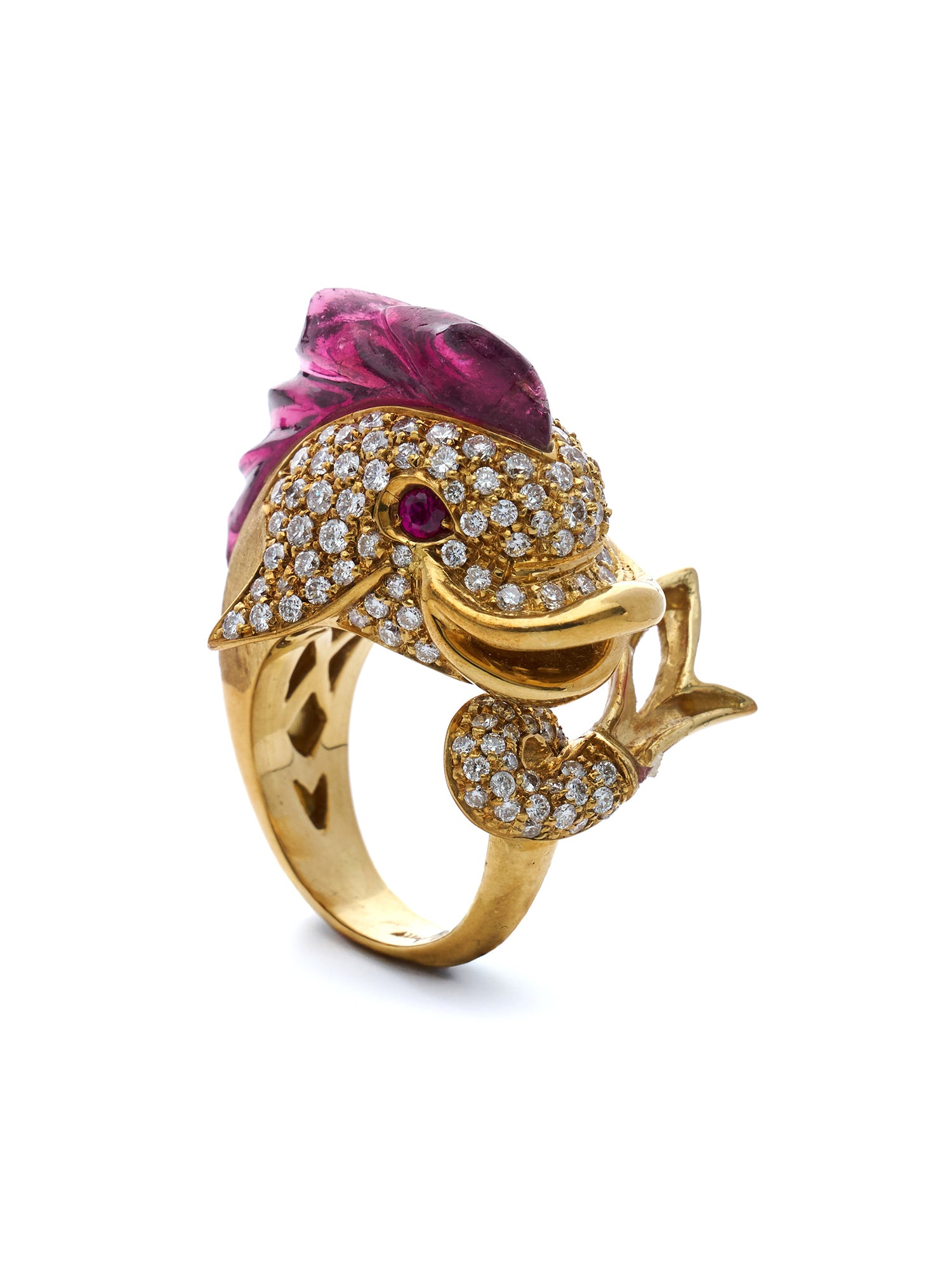 David Webb Dolphin Ring