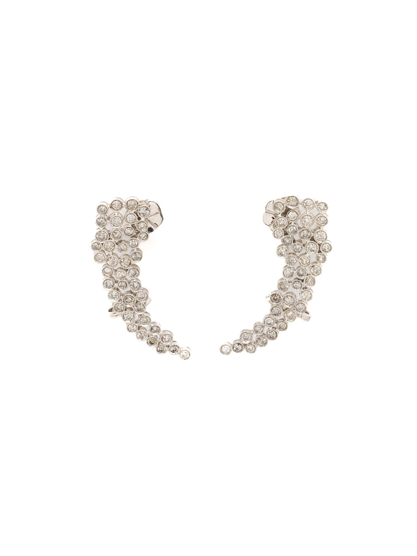Diamond Wings Earring