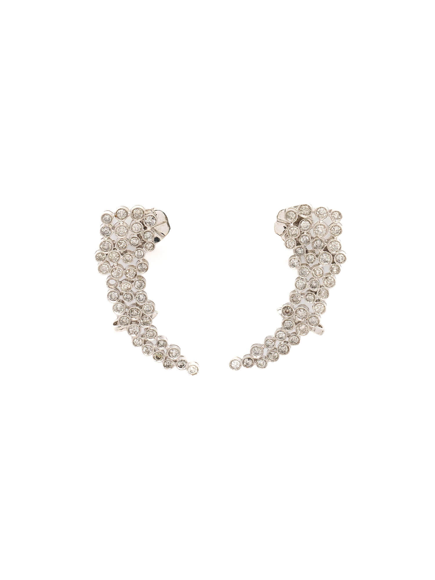Diamond Wings Earring