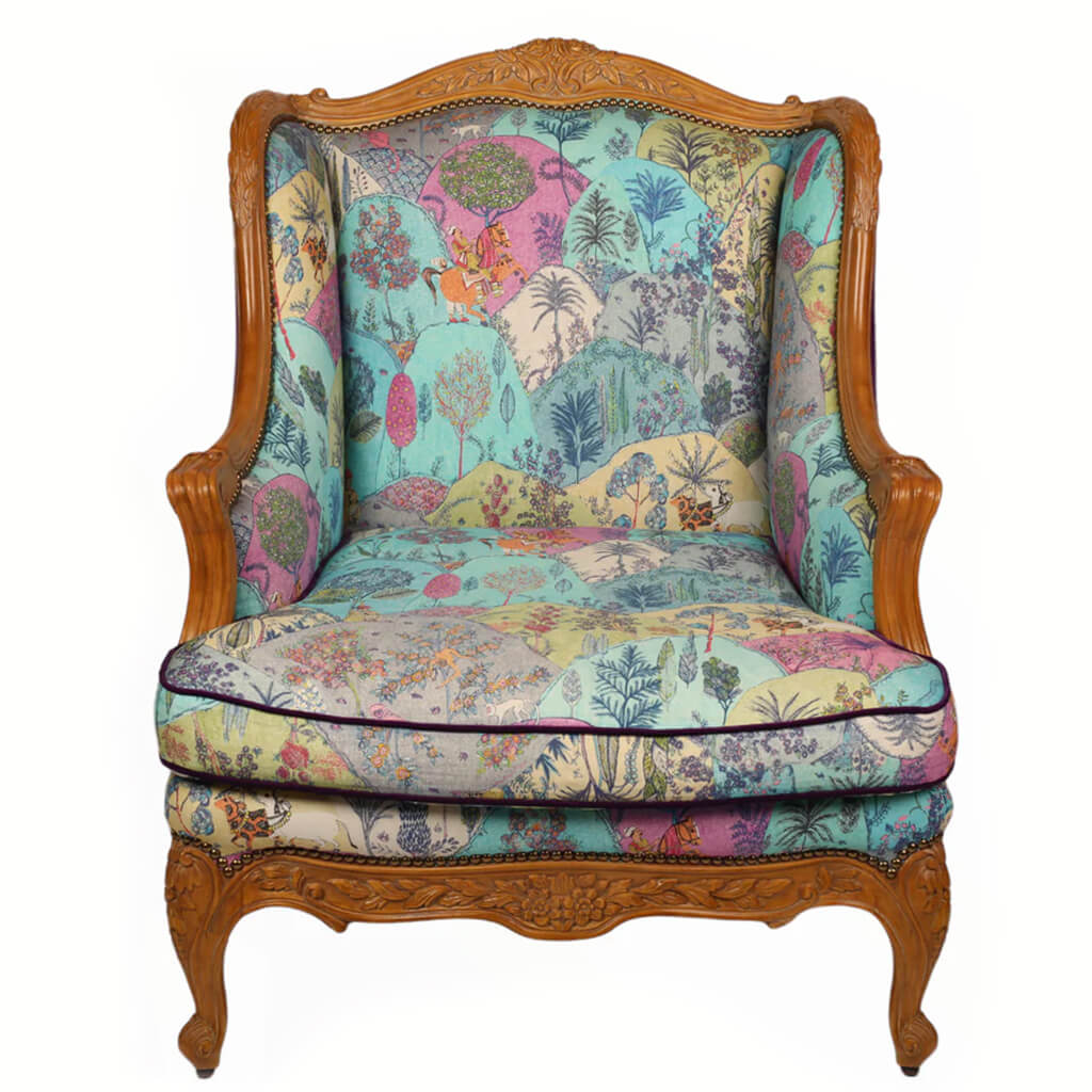 Printed Arm Chair