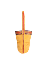 Heritage Vintage Yellow Fabric Tote Bag