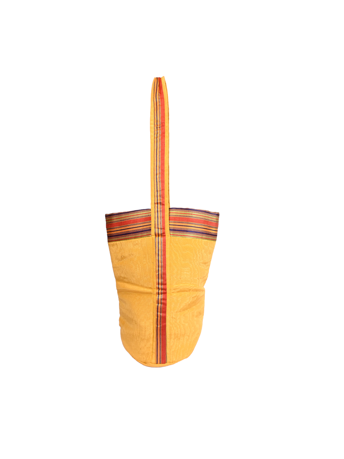 Heritage Vintage Yellow Fabric Tote Bag