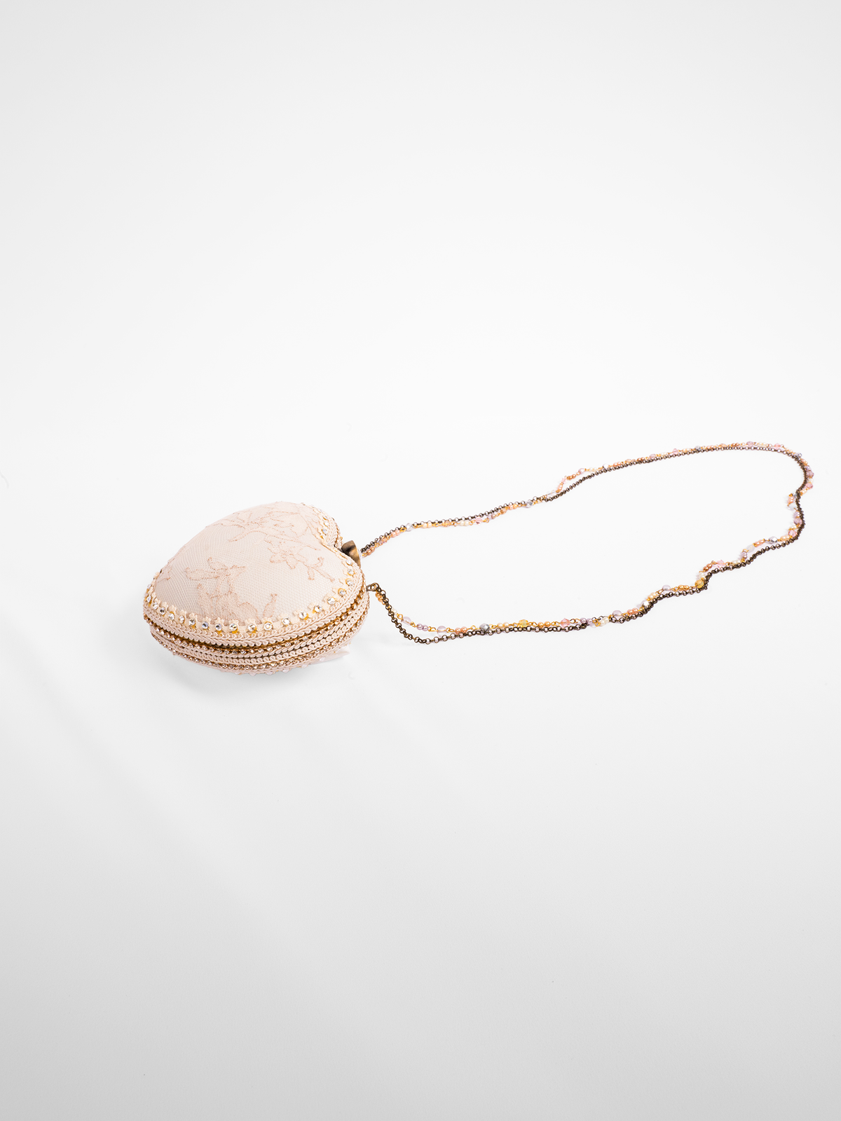 Lorena Fiano Heart-Shaped Clutch Bag
