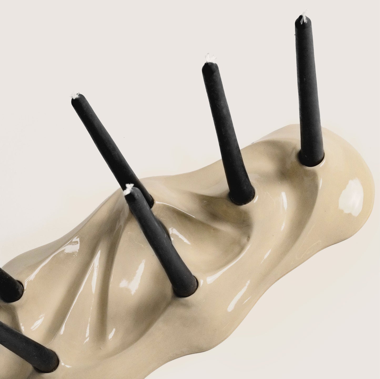Studio Fanj Candle Holder Beige