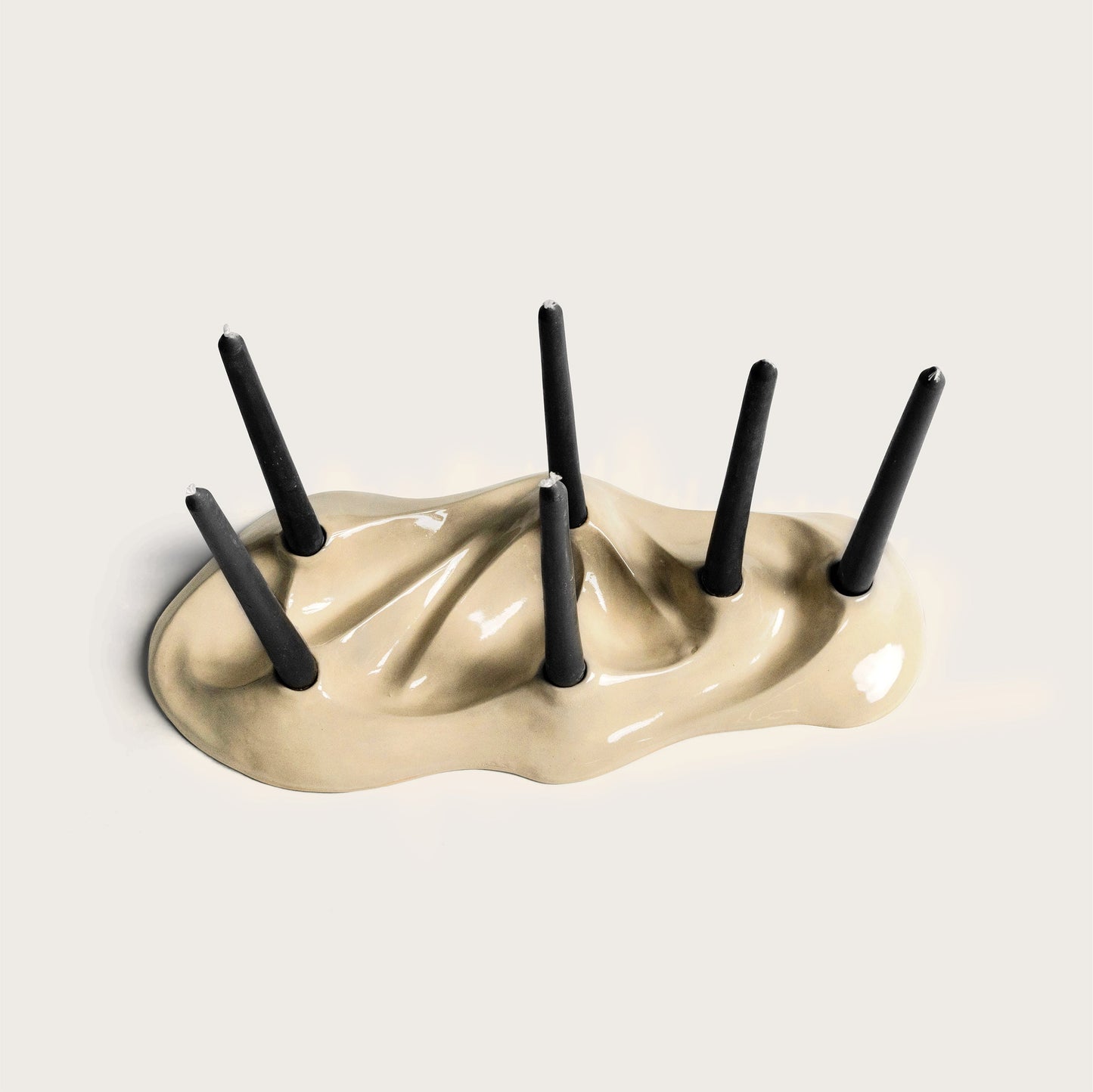 Studio Fanj Candle Holder Beige