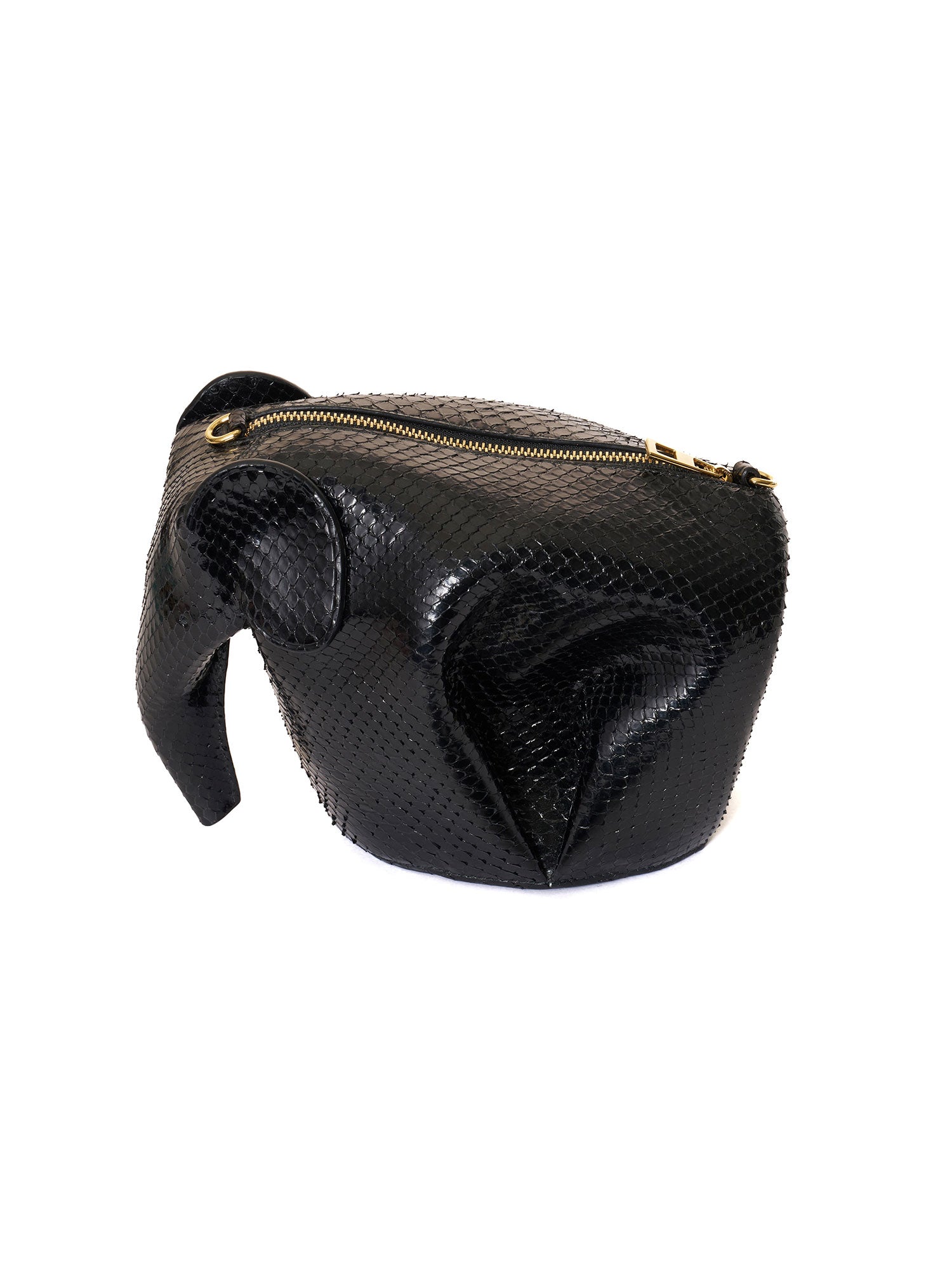 Loewe Elephant Python Mini Bag