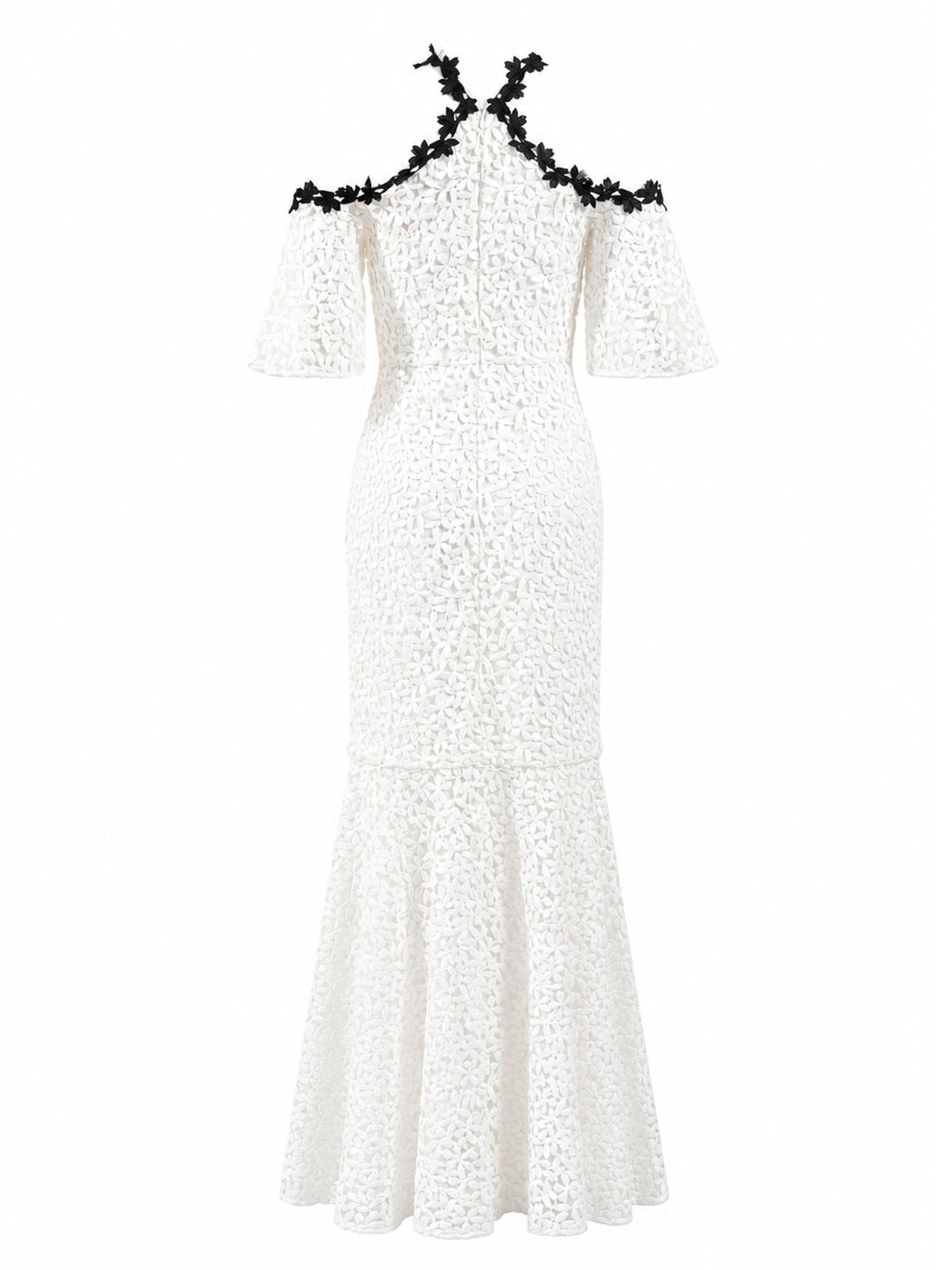 Jill Jill Stuart white guipure lace dress back — buy white lace dress Saudi Arabia | SO. by Sora