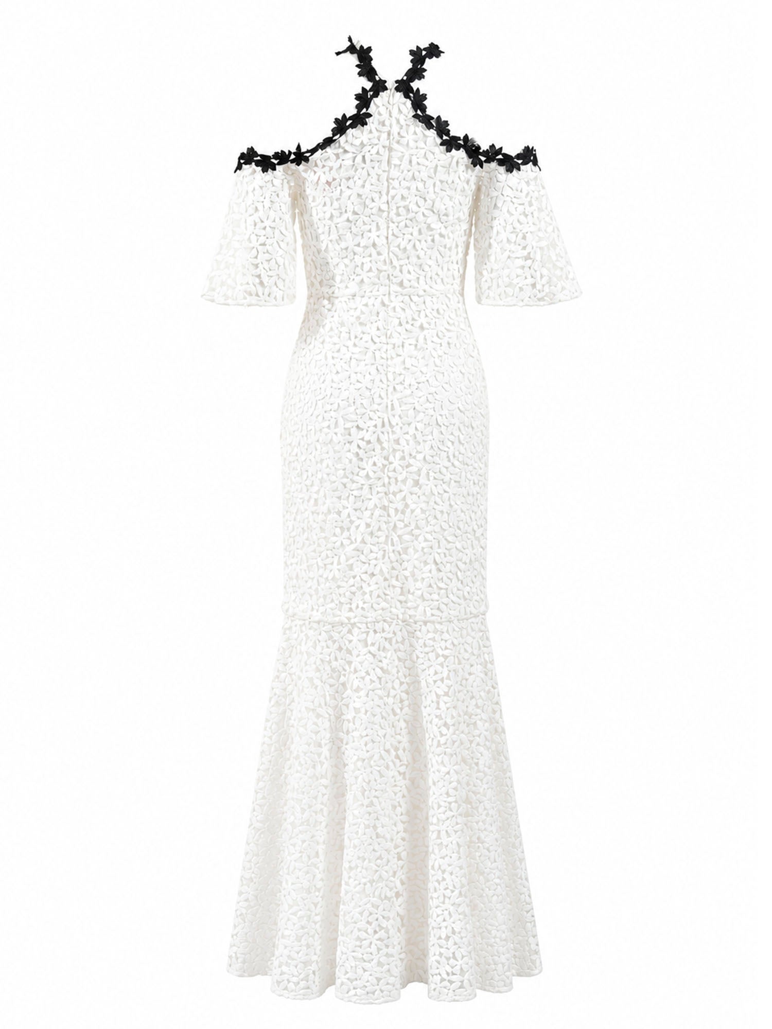 Jill Jill Stuart white guipure lace dress back — buy white lace dress Saudi Arabia | SO. by Sora