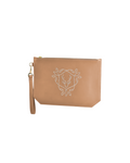 Rania Manasra Camel Leather Pouch