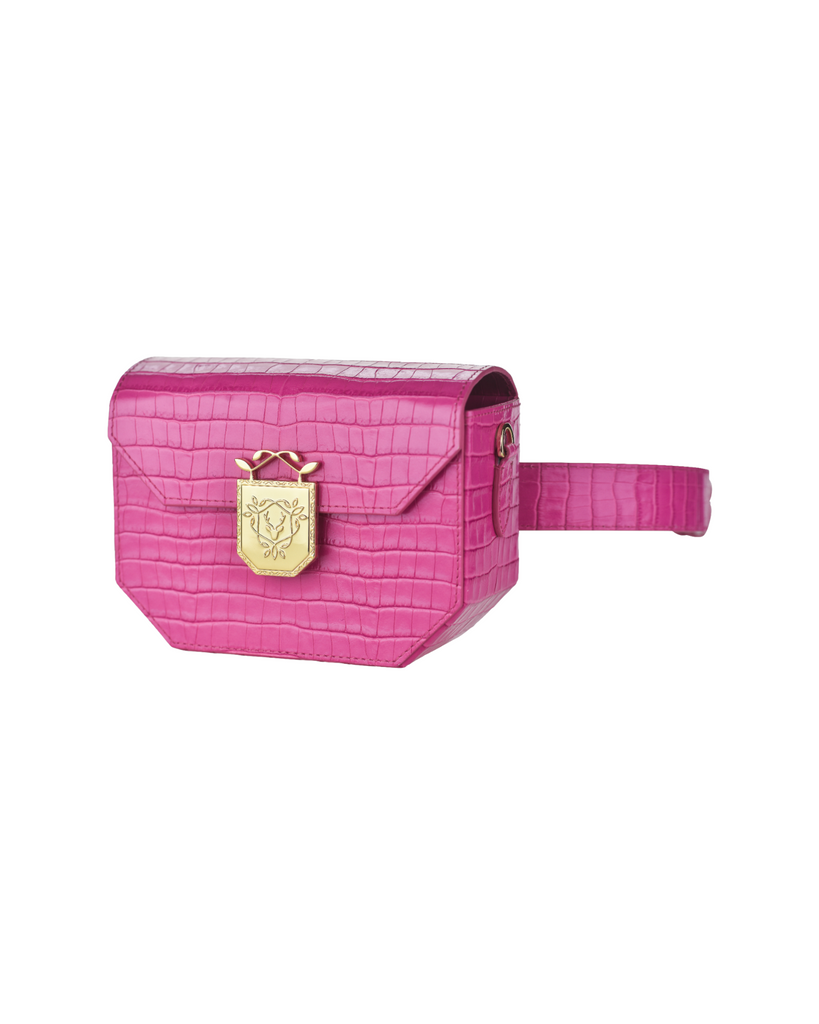 Rania Manasra Pink Nayya Belt Bag