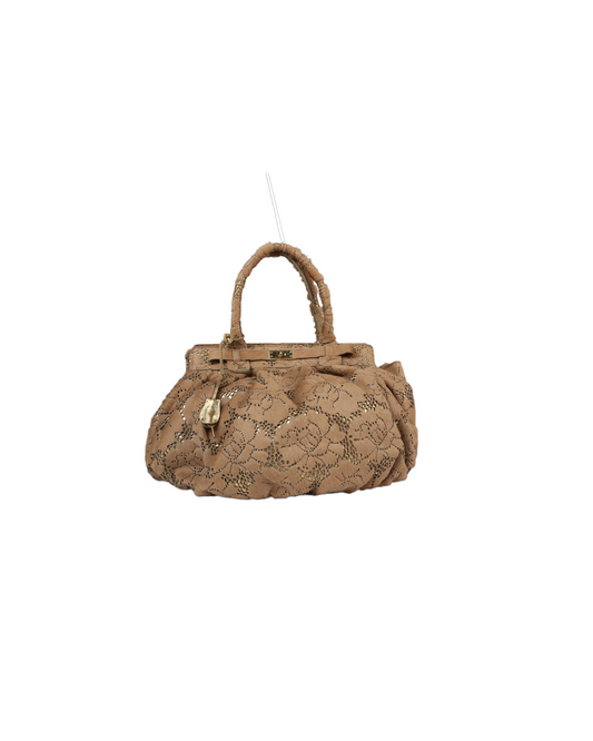 L Collection London Beige bag