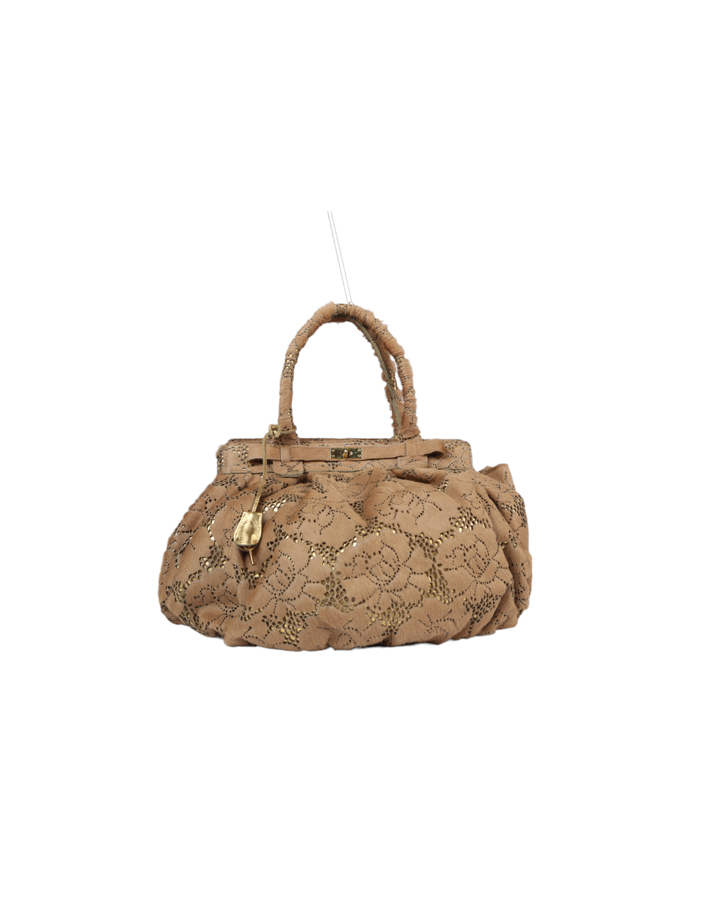 L Collection London Beige bag