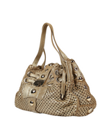 حقيبة كتف باللون المعدني من متجر جيمي تشو