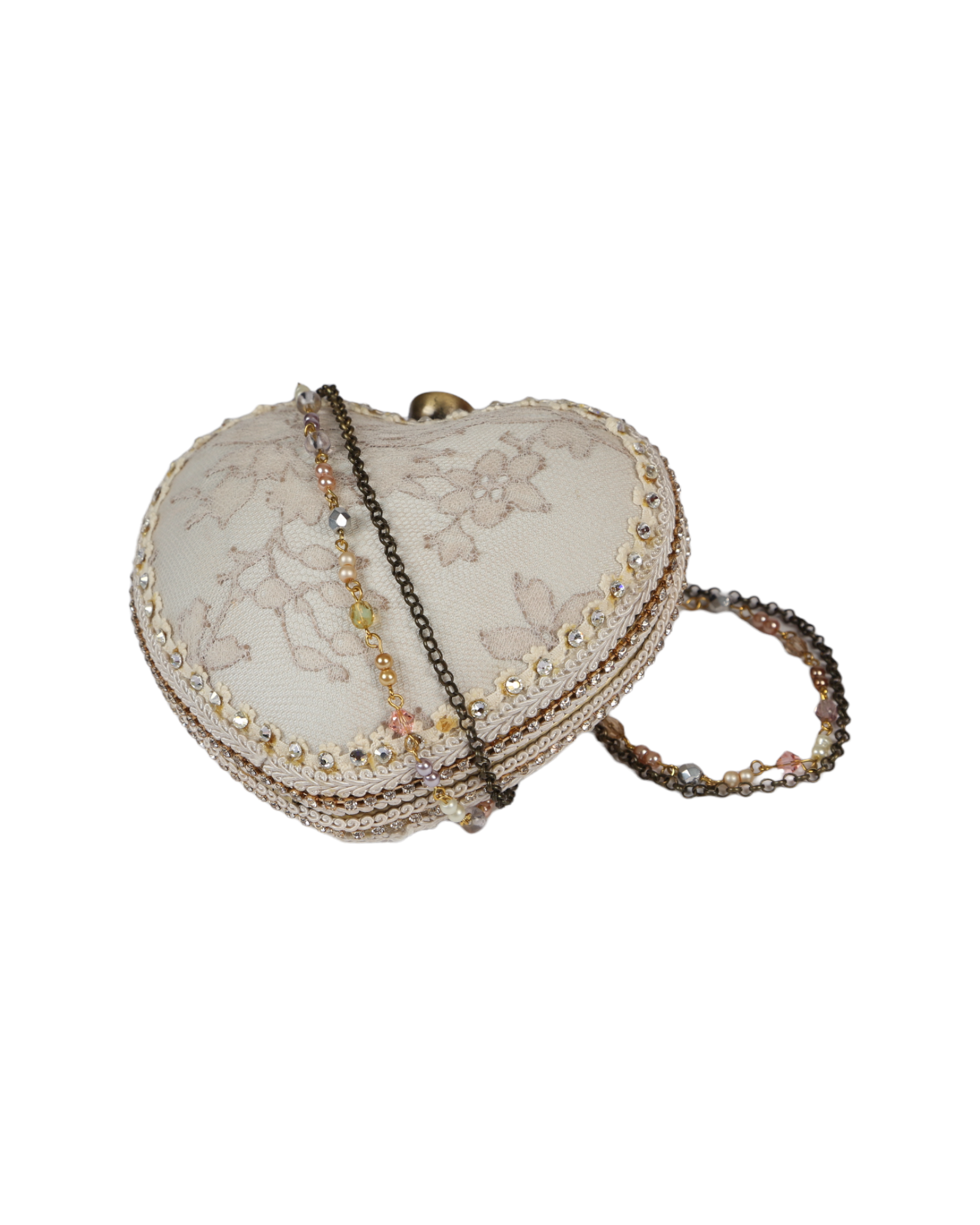 لورينا فيانو حقيبة على شكل قلب 