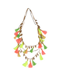 Golden & Fluorescent Necklace