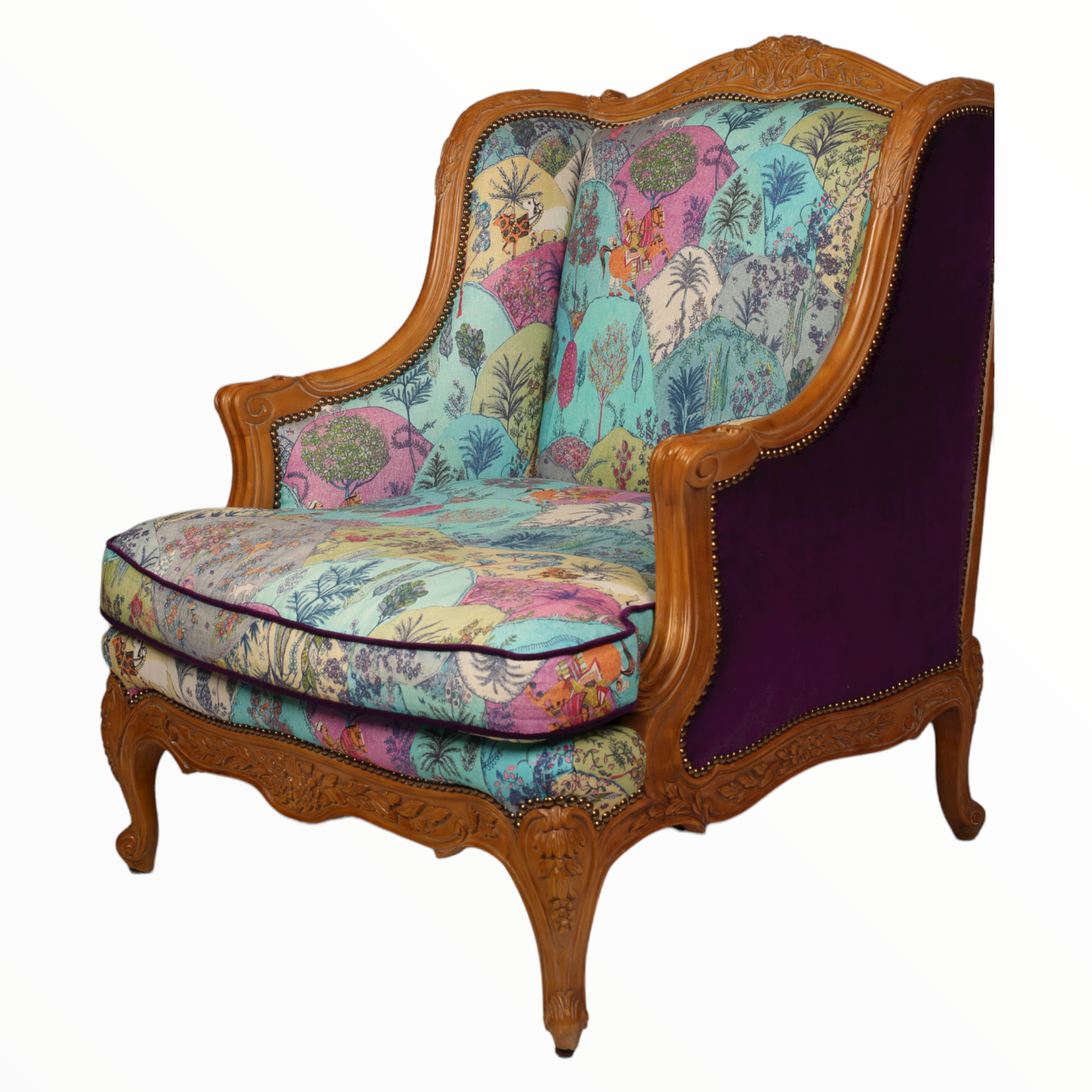 Printed Arm Chair