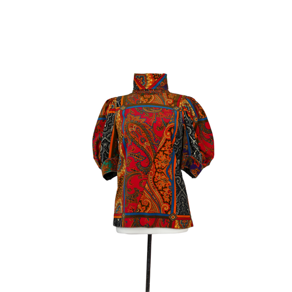 Dolce & Gabbana High Neck Blouse