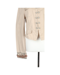 Beige denim jacket