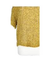 Robert Rodriguez Yellow Sequin Blouse