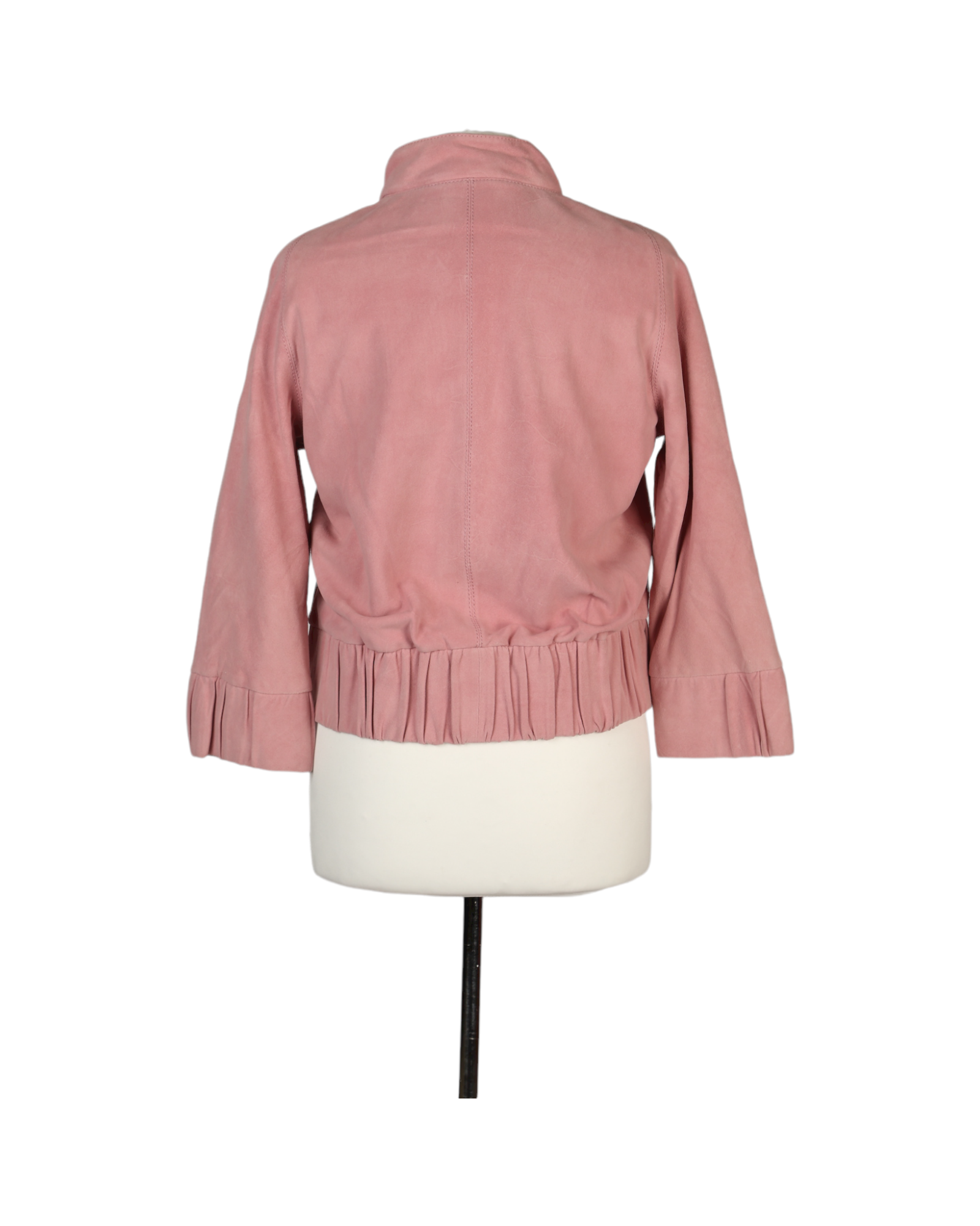 Manoush Peach velvet jacket