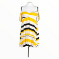 Patrizia Pepe Knee Length Striped Summer Dress