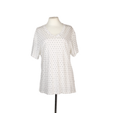 Balmain White Studded Blouse