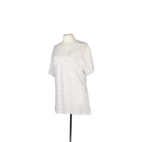 Balmain White Studded Blouse