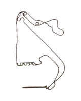 "Loose" Nail Necklace