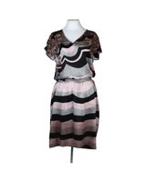 Corrugated Silk Dress