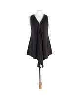 Tequila Solo Embroidered Grey Blouse