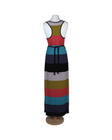 Green Envelope Long Sleeveless Dress