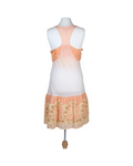 Manoush Cream And Orange Knee Length Dress