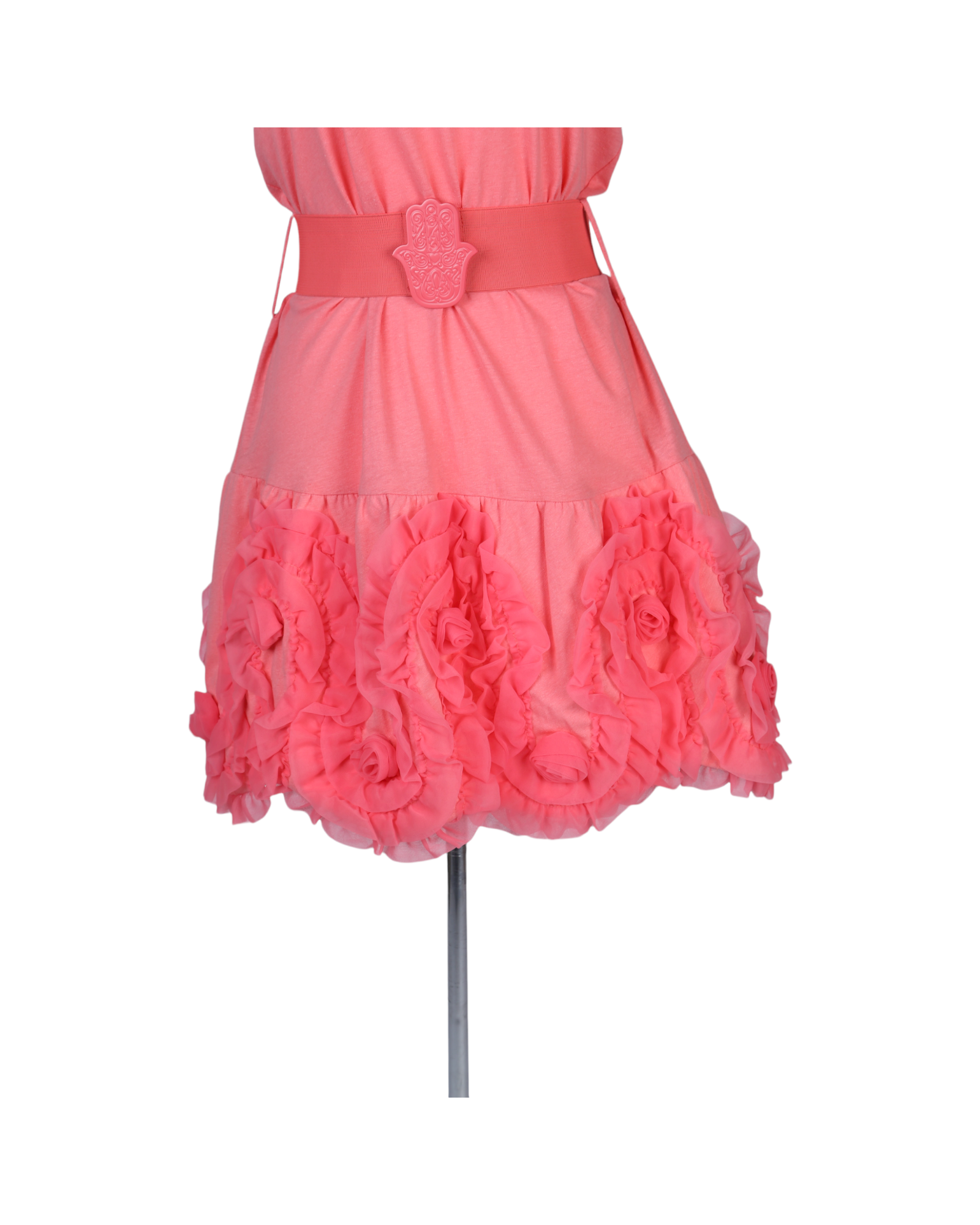 Manoush Half Sleeve Pink Mini Dress