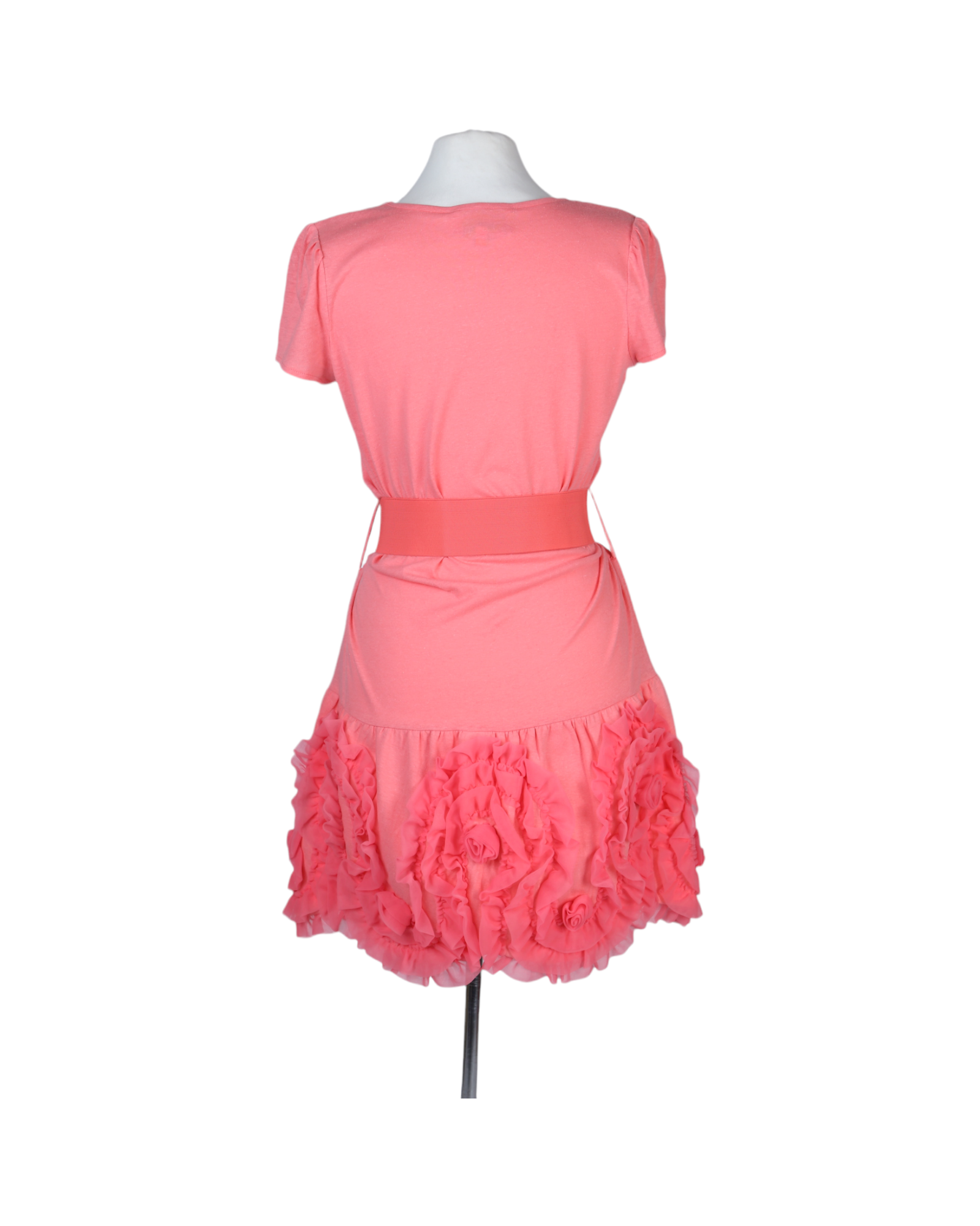 Manoush Half Sleeve Pink Mini Dress