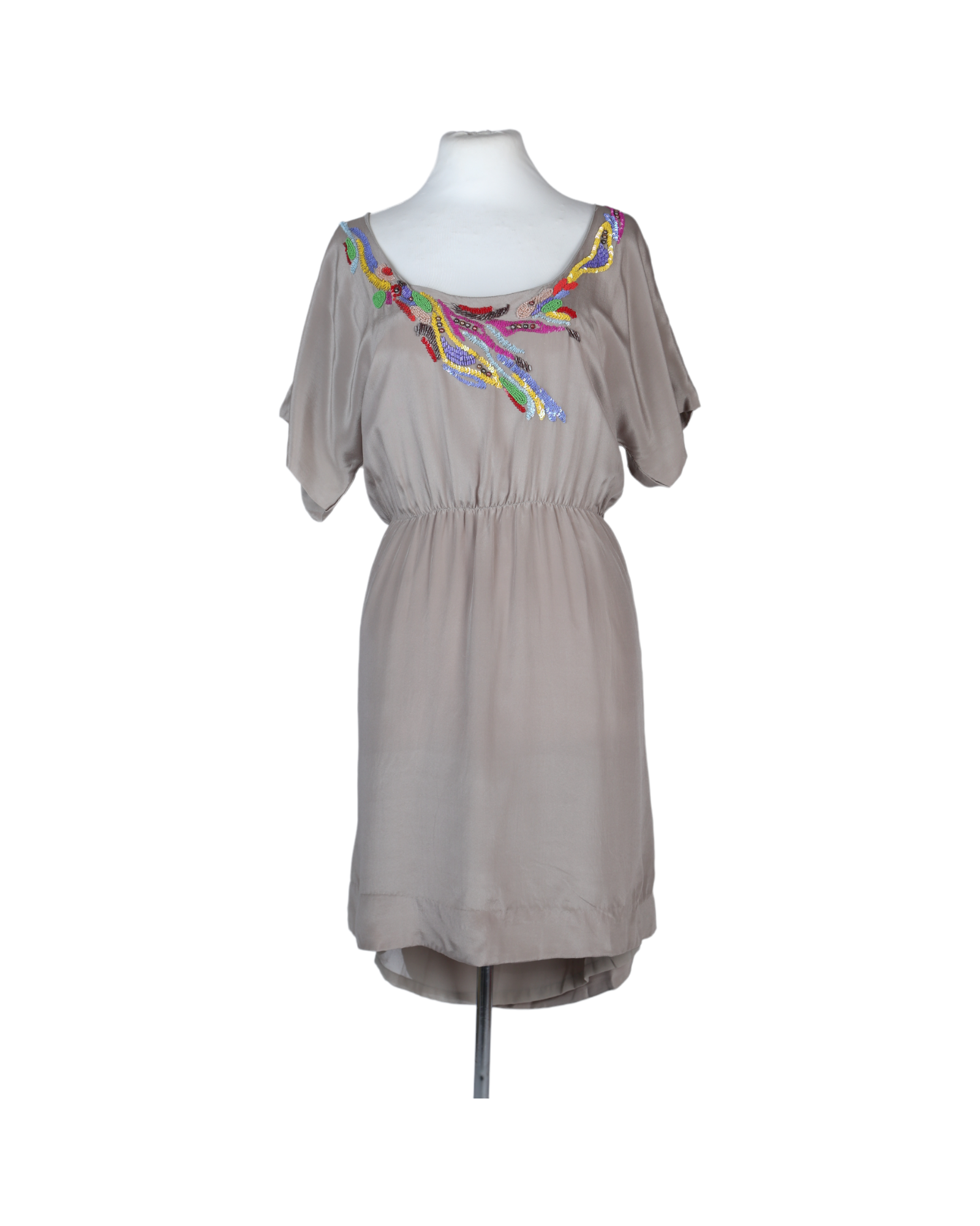 Chelsea Flower Embroidered Short Dress