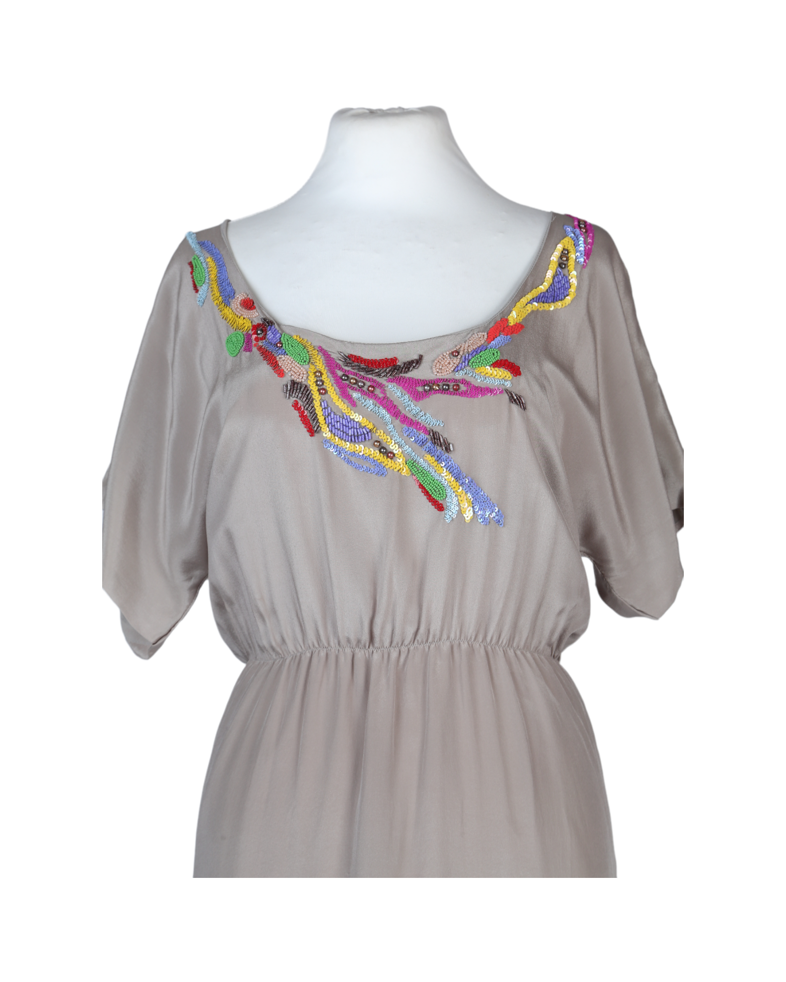 Chelsea Flower Embroidered Short Dress