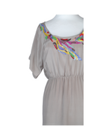 Chelsea Flower Embroidered Short Dress