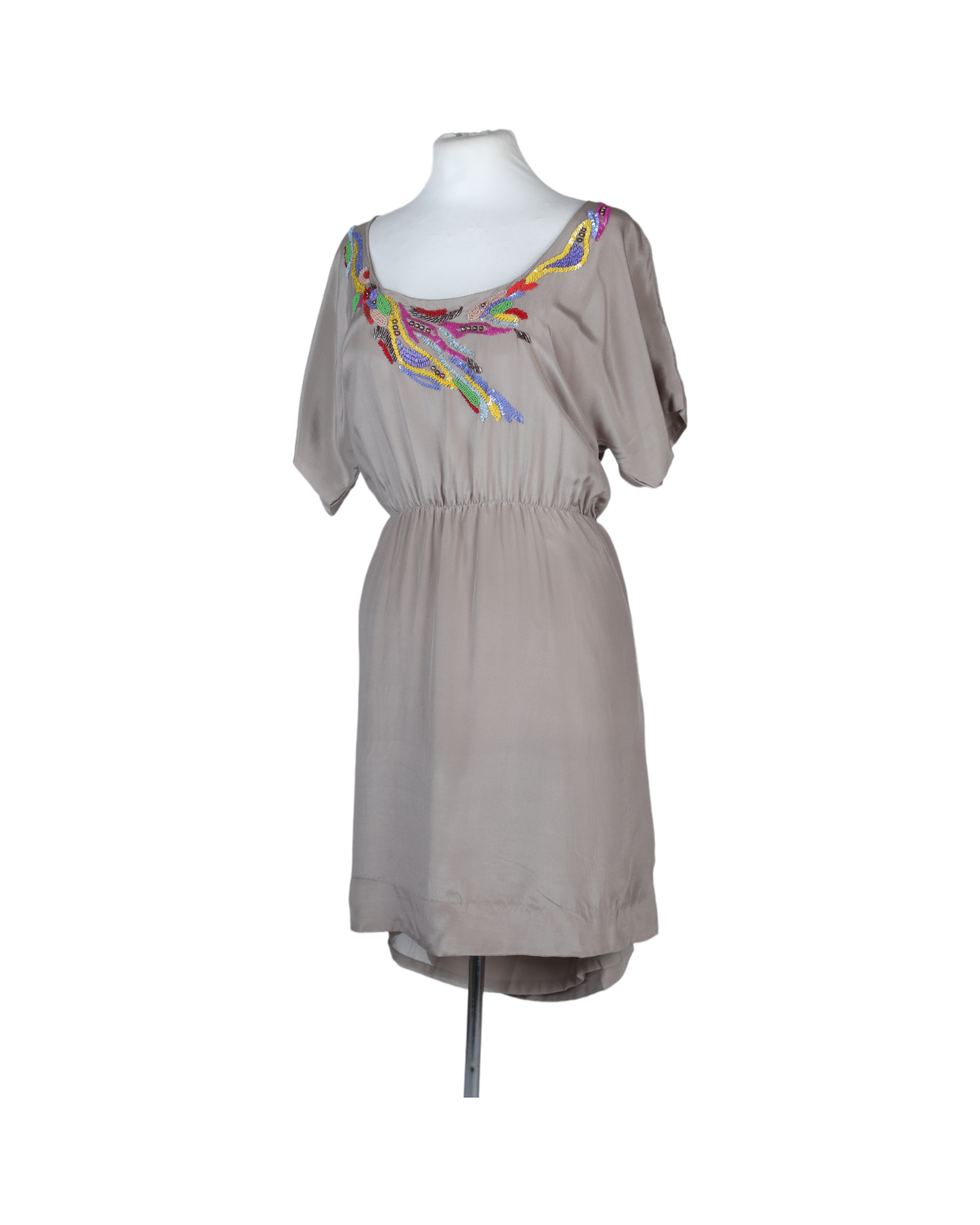 Chelsea Flower Embroidered Short Dress