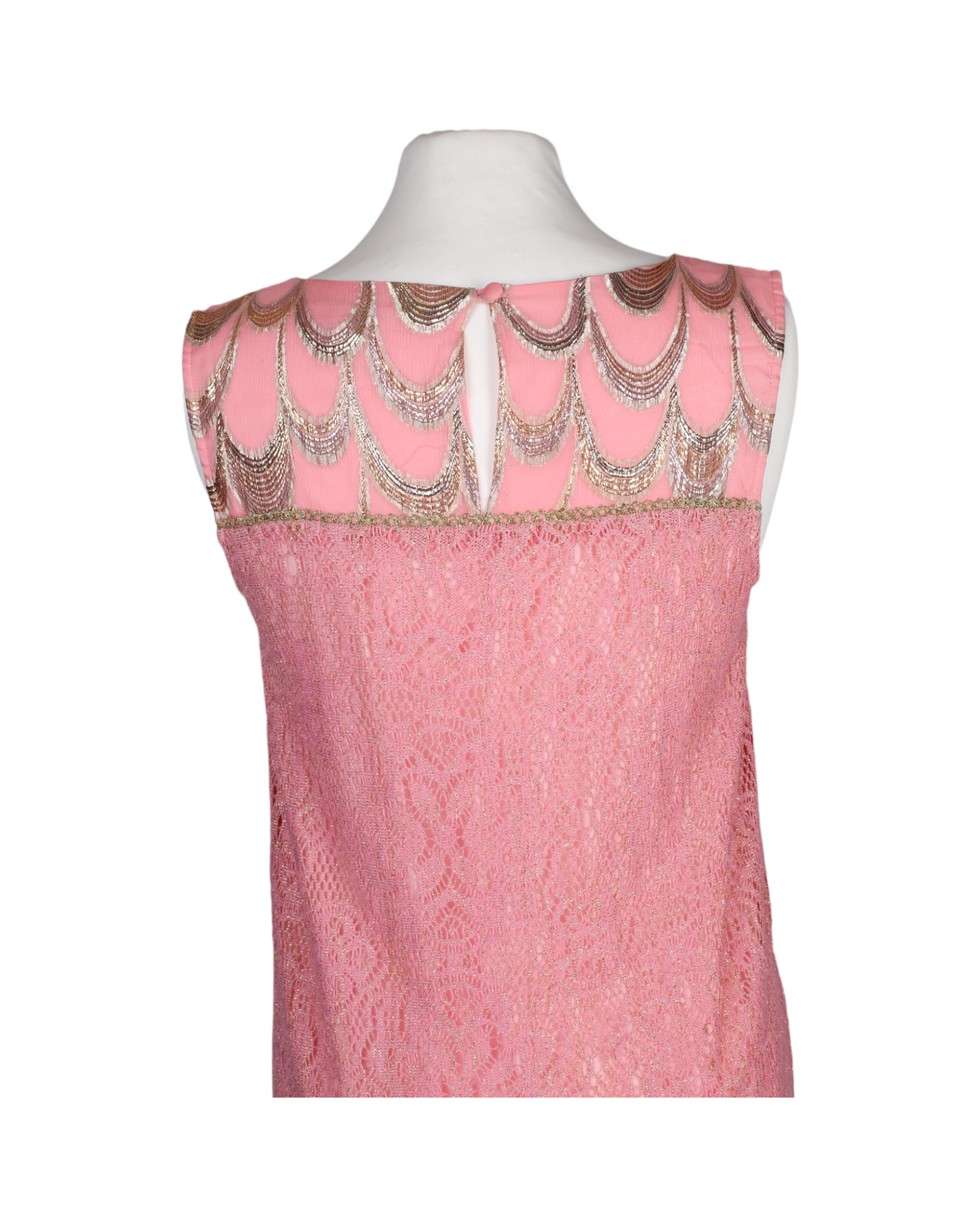 Manoush Knee Length Pink Summer Dress