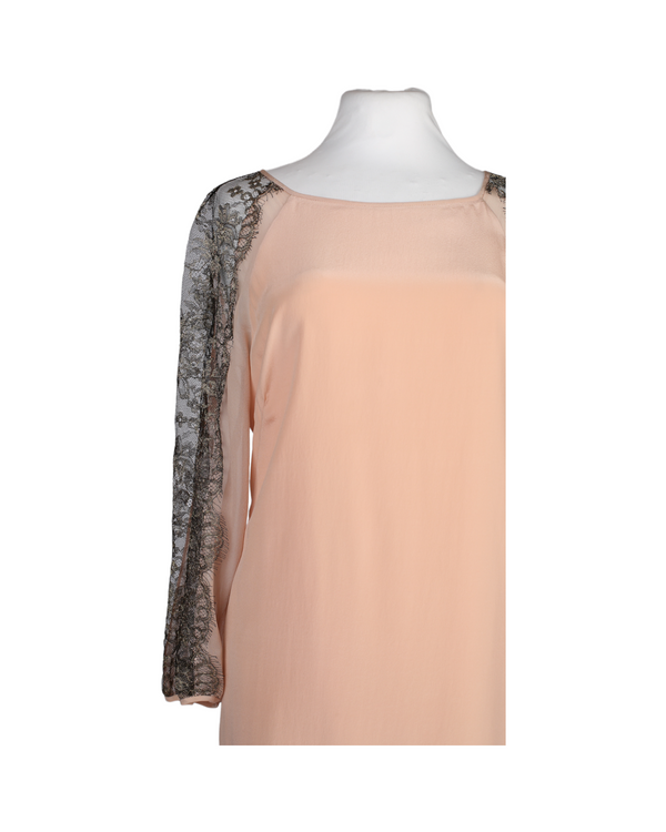 Tibi Long Blouse With Lace