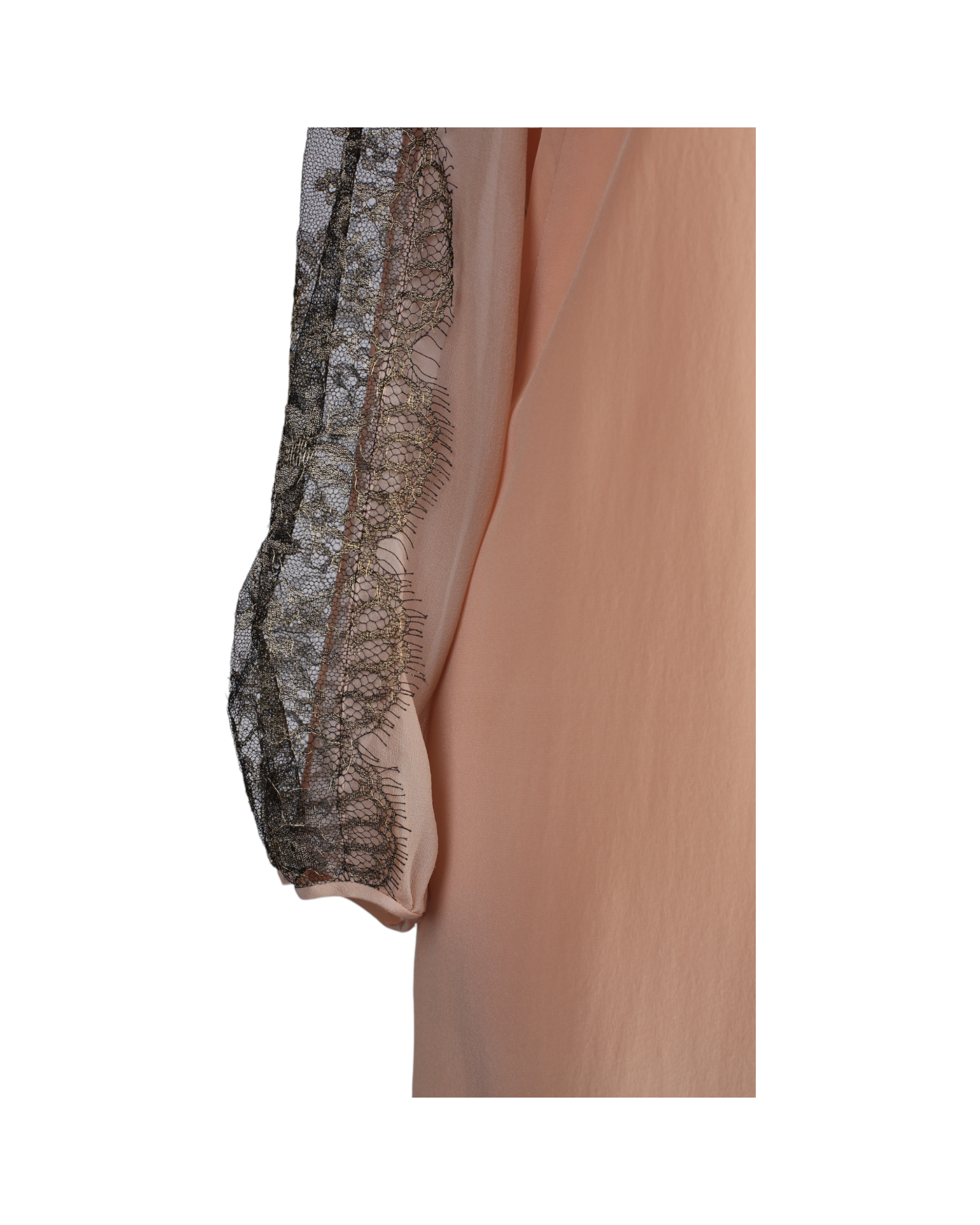 Tibi Long Blouse With Lace