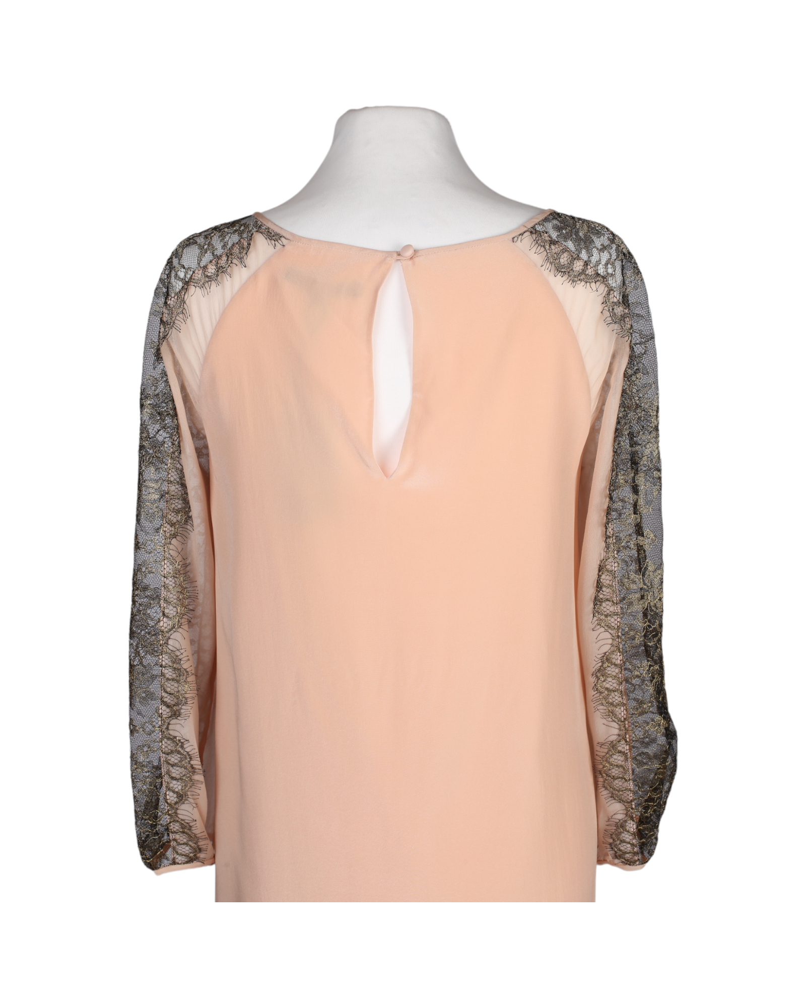Tibi Long Blouse With Lace