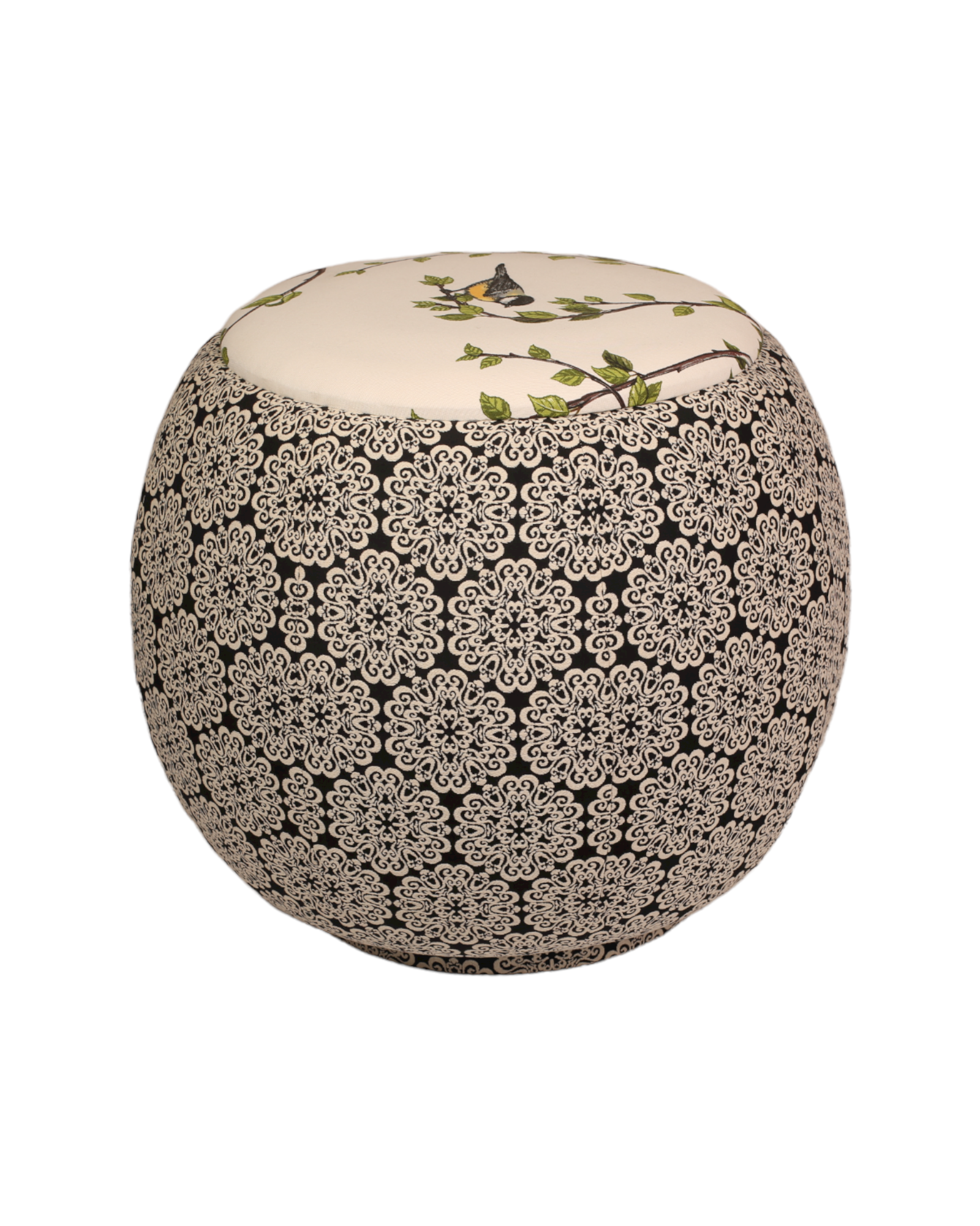 Maison Mishmashi Beige Mosaic Queen Pouf