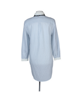 Sandro Ruffled Striped Blouse