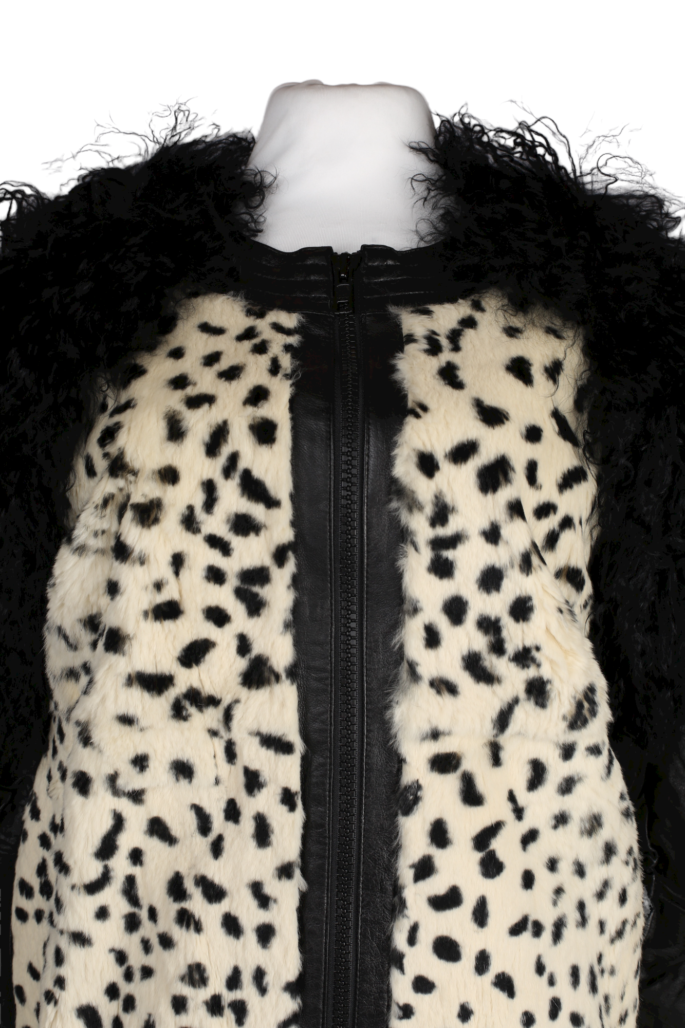 Manoush Rabbit Fur Jacket