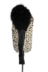 Manoush Rabbit Fur Jacket