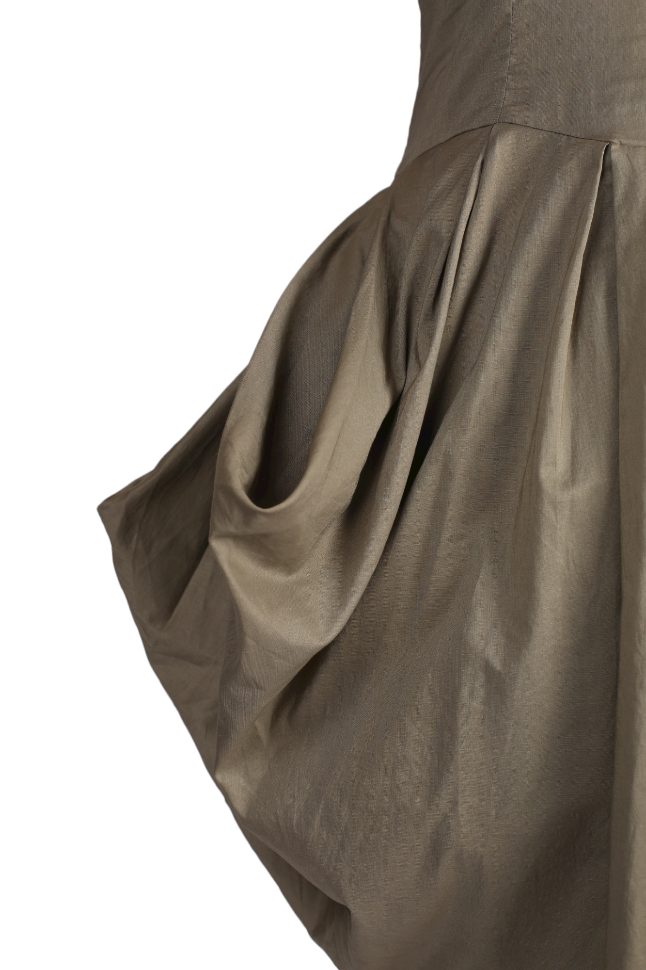 All Saints Khaki Mini Summer Dress