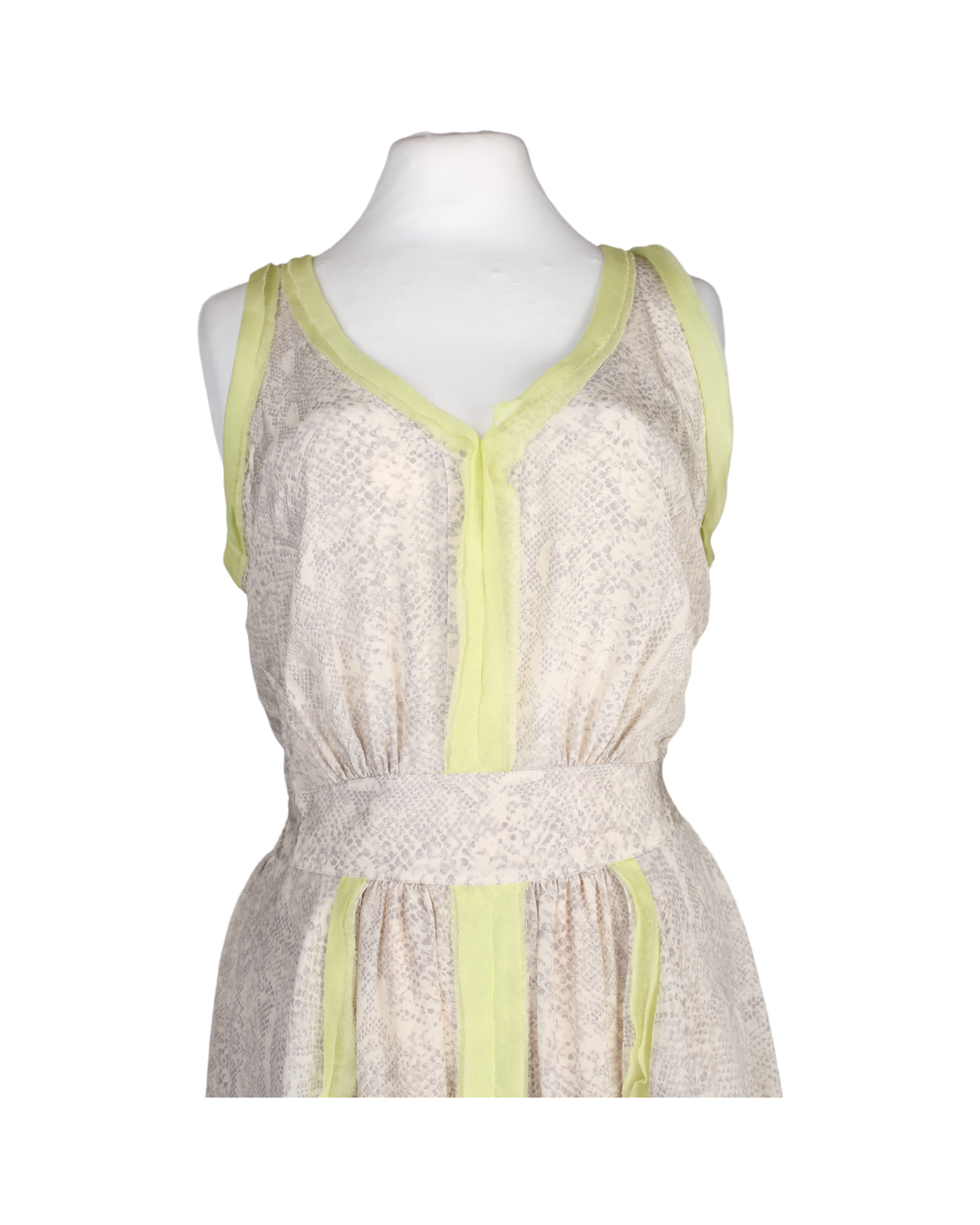 Rebecca Taylor Python Silk Dress