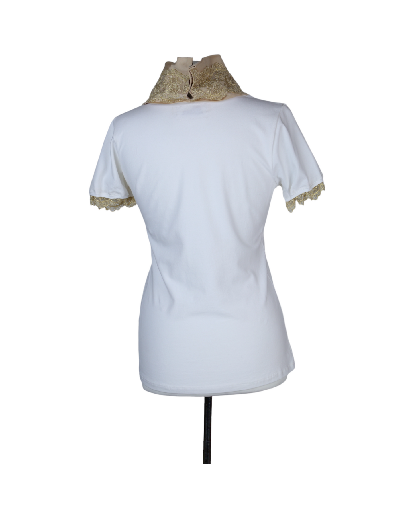 LUM Beige Embroidered T-Shirt