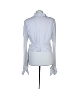 White Blouse With Ruffles